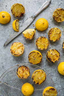 Grillet sitron - høydebilde