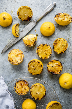 Grillet sitron - høydebilde