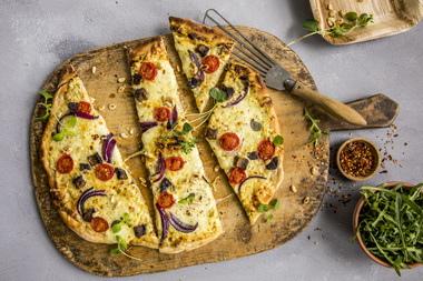 GRILLET VEGETARPIZZA