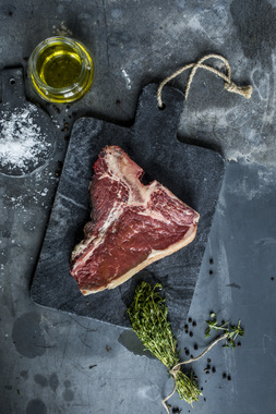 T-benstek høydebilde