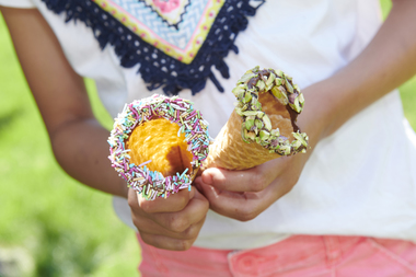 Iskjeks med personlig vri