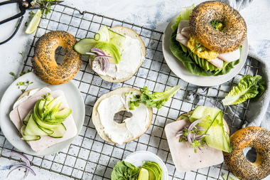 Bagel med pålegg temabilde 2