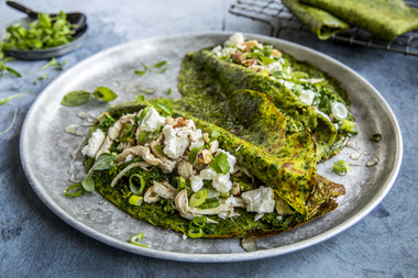 Spinatwrap med kylling