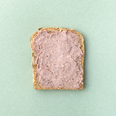 Brødskive med leverpostei