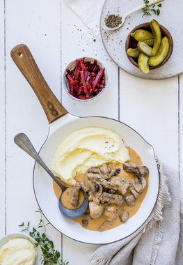 Biff Stroganoff - høydebilde