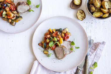 Indrefilet surret i spekeskinke