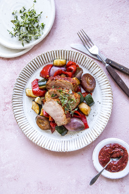 Svinefilet Oelek - høydebilde