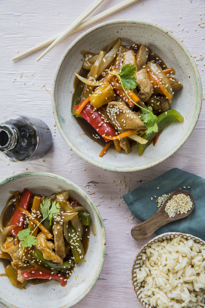 Svinekjøtt sweet and sour