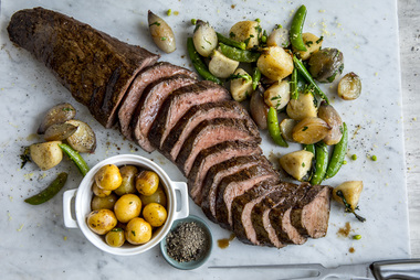 HELSTEKT FILET AV STORFE