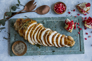 Helstekt kalkunfilet