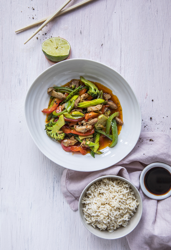 Hot curry - høydebilde