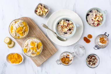 Kjøleskapsgrøt - 3 varianter