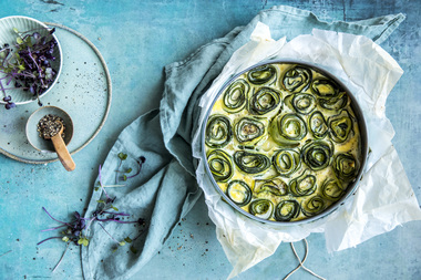 Eggepanne med squash