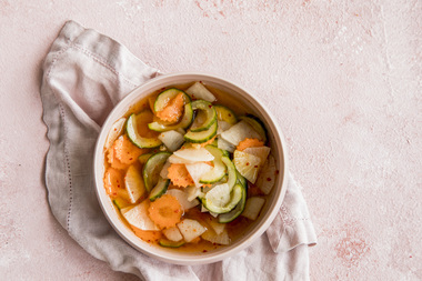 Asiatisk syltede grønnsaker