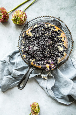 Blåbærclafoutis