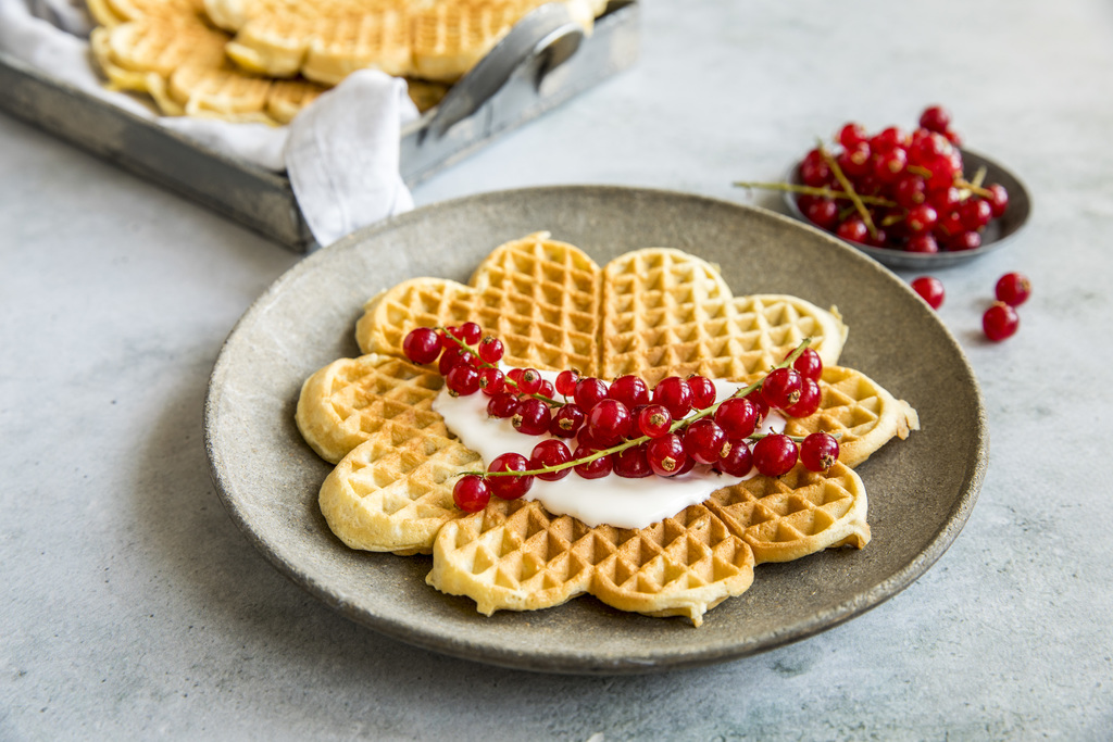 Vafler med havregryn