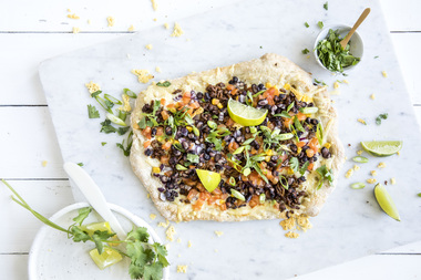 Tacopizza med kjøttdeig