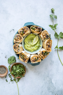 Burritos med kyllingkjøttdeig alt 1