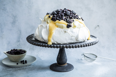 Pavlova med lemoncurd alt. 1