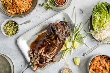 Bo ssam med svinenakke