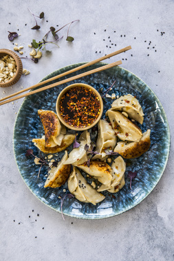 Gyoza med svinekjøtt