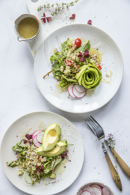 Quinoasalat med avokado