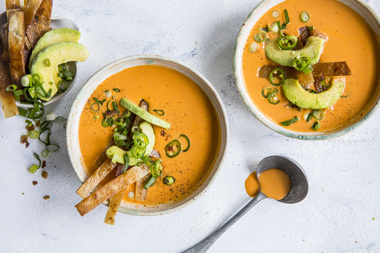 Spicy suppe med kalkun