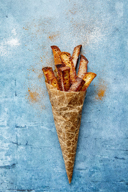 "Churros" av tørt brød