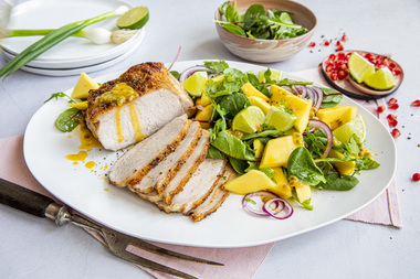 Helgrillet ytrefilet av svin 