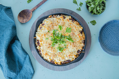 Lammeskav - og makaronigrateng