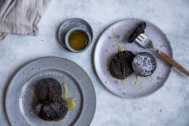 Blodpudding med sirup