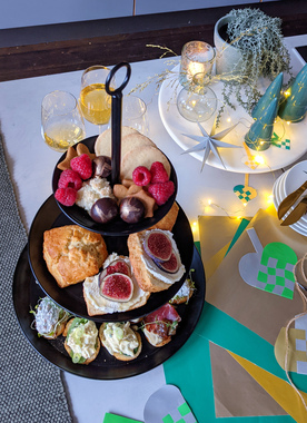 Afternoon tea til juleverksted