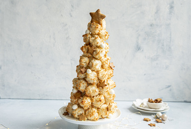 Juledessert av kokosmakroner