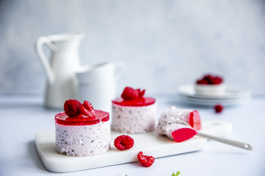 Byggrynsfromasj med gelelokk