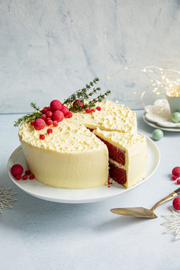 Red velvet cheesecake