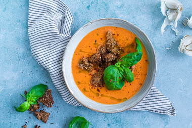 Tomatsuppe bakt i ovn