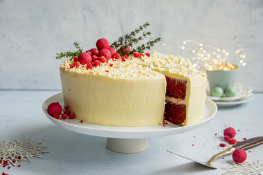 Red velvet cheesecake