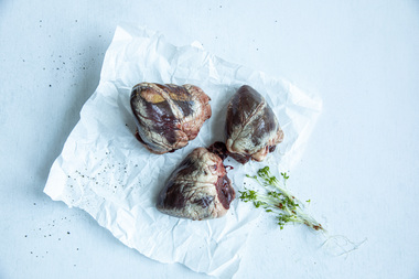 Lammehjerte - råvarebilde