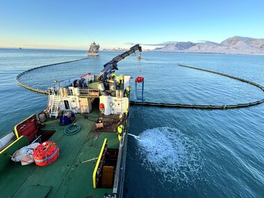Øvelse på Svalbard 2025
