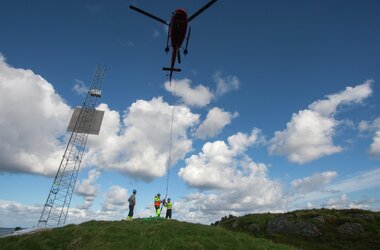 Nymerking i innseilingen til Haugesund