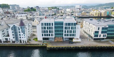 Kystverkets lokaler på Skansekaia i Ålesund