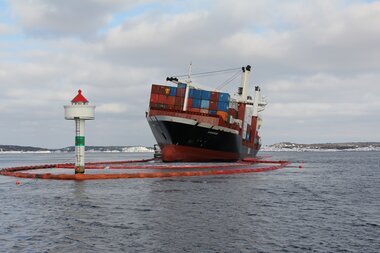 "Godafoss": Slagside