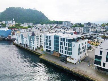 Kystverkets lokaler på Skansekaia i Ålesund