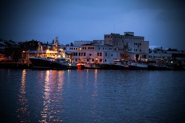 Myre havn vinterfiske