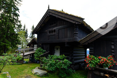Utendørs på Telemarkstunet