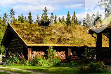Utendørs på Telemarkstunet