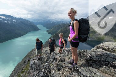 Vandring på Besseggen