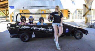 Hjulbob i Lillehammer Olympiske Bob- og Akebane