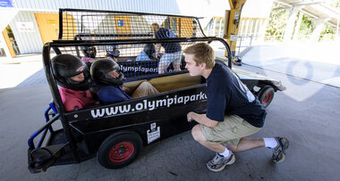 Hjulbob i Lillehammer Olympiske Bob- og Akebane