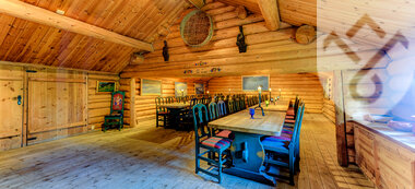 Innendørs på Telemarkstunet